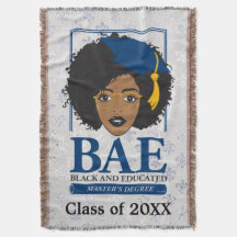 Zwarte en opgeleide master's persoonlijke klasse