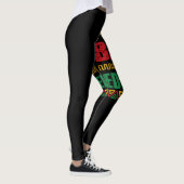  zwarte en opgeleide zwarte geschiedenis maand leggings (Rechts)