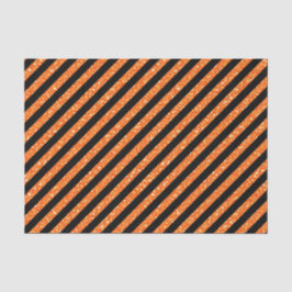 ZWARTE EN ORANJE GLITTER KIJKEN HALLOEEN TISSUEPAPIER