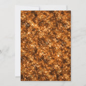 Zwarte en Oranje schedel en spinnenwebben 21e verj Kaart (Achterkant)