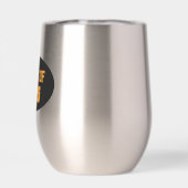 Zwarte en oranje schoolkleuren Jaar van afstuderen (Achterkant)