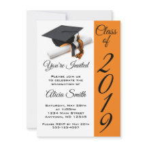 Zwarte en Oranje stuifmep en tassel