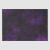 Zwarte en Paarse Bokeh Tissuepapier (Voorkant)