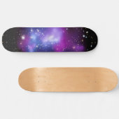 Zwarte en Paarse Celestial Space Foto Persoonlijk Skateboard (Horizontaal)