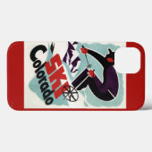 Zwarte en Paarse kledij Case-Mate iPhone Case (Achterkant (horizontaal))