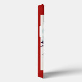 Zwarte en Paarse kledij Case-Mate iPhone Case (Achterkant / Rechts)