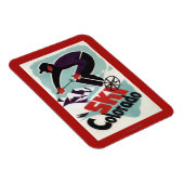 Zwarte en Paarse kledij Magneet (Rechterzijde)