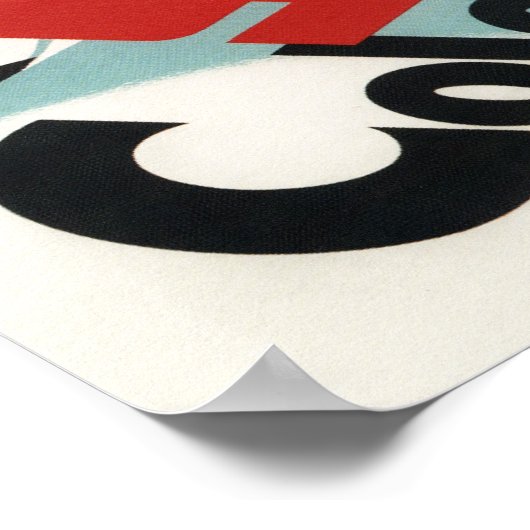 Zwarte en Paarse kledij Poster (Hoek)