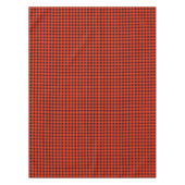  zwarte en rode gingham | Familie geruit Tafelkleed (Voorkant)