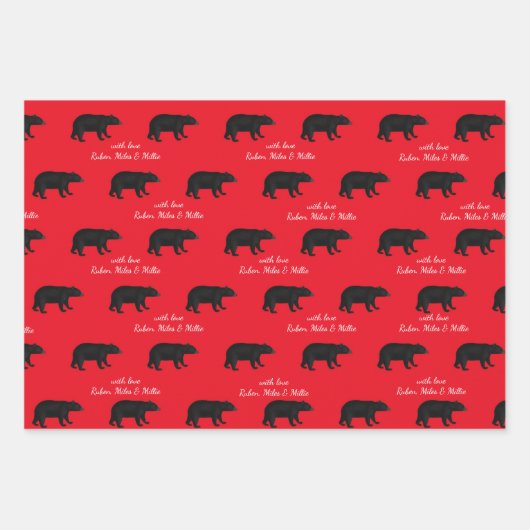 Zwarte en rode Lumberjack Beste vader ooit Inpakpapier Vel (Voorkant 2)