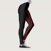 Zwarte en rode nar leggings (Rechts)