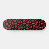 Zwarte en rode roze roodroodroodkaatskateboard skateboard (Horizontaal)