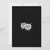 Zwarte en rode Tattoos verjaardag Kaart (Achterkant)