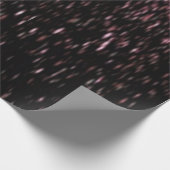 Zwarte en Roos goudsparkle Cadeaupapier (Hoek)