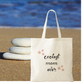 Zwarte en Roze koelste Canvas tas van de Mam ooit
