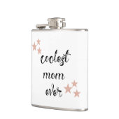 Zwarte en Roze koelste Mam ooit Heupfles (Links)