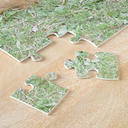 Zwarte en Tan Alsatian Legpuzzel (Zijkant)