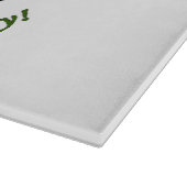 Zwarte en Tan Coonhound kerst Snijplank (Hoek)