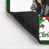 Zwarte en Tan Coonhound-kerstcadeautjes Muismat (Hoek)