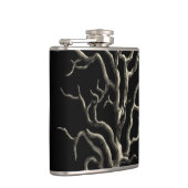 Zwarte en Tan Coral Heupfles (Rechts)