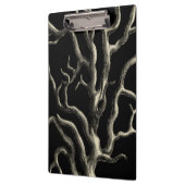 Zwarte en Tan Coral Klembord (Links)