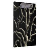 Zwarte en Tan Coral Klembord (Rechts)