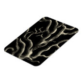 Zwarte en Tan Coral Magneet (Linkerzijde)