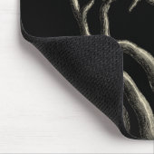 Zwarte en Tan Coral Muismat (Hoek)