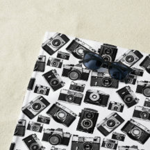 ZWARTE EN WITTE 35 mm  FOTO-CAMERASMOTIF