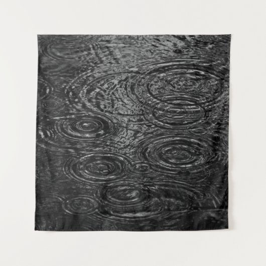 ZWARTE EN WITTE ABSTRACTE SCHIJVEN WANDKLEED (Voorkant)
