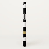 Zwarte en witte Abstracte Zebrastripes Case-Mate iPhone Case (Achterkant / rechts)