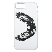 Zwarte en witte adelaar Case-Mate iPhone case (Achterkant)