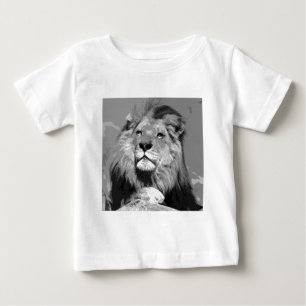 Zwarte en witte Afrikaanse lion