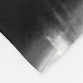 Zwarte en witte architectuur fleece deken (Hoek)