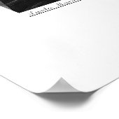 Zwarte en witte architectuur poster (Hoek)