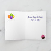 Zwarte en witte bachelorkat op zaterdag kaart (Binnen)