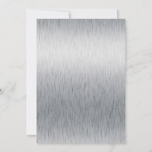 Zwarte en witte bachelorpartij save the date (Achterkant)