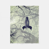 Zwarte en witte ballon op een meer goot deken (Voorkant)