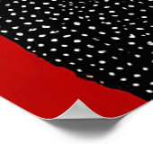 Zwarte en witte beren poster (Hoek)