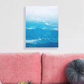 zwarte en witte bergen canvas afdruk (Insitu (Woonkamer))