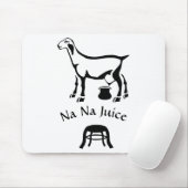 Zwarte en witte betongeit muismat (Met muis)