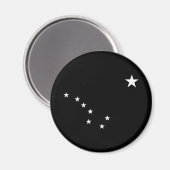 Zwarte en witte Big Dipper Magneet (Voorkant / Achterkant)