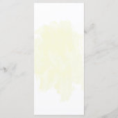 zwarte en witte bloemen gouden botanische bruiloft menu (Achterkant)