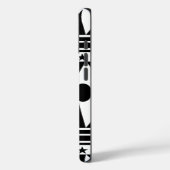 Zwarte en witte bohemen Geometrische striptekening Case-Mate iPhone Case (Achterkant / Links)