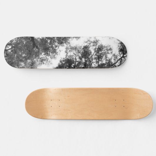 Zwarte en witte bomen Dream #1 #wall #art Persoonlijk Skateboard (Horizontaal)