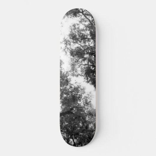 Zwarte en witte bomen Dream #1 #wall #art Persoonlijk Skateboard (Voorkant)