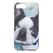ZWARTE EN WITTE BOSTON TERRIER Case-Mate iPhone CASE (Achterkant)