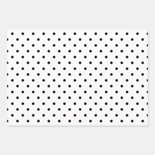 Zwarte en witte bridal/bruiloft Shower Inpakpapier Vel (Voorkant 3)