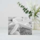 ZWARTE EN WITTE BRIEFKAART VOOR STARVIS EN SEIZOEN (Staand voorkant)