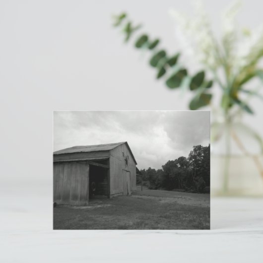 Zwarte en witte Briefkaarten (Staand voorkant)